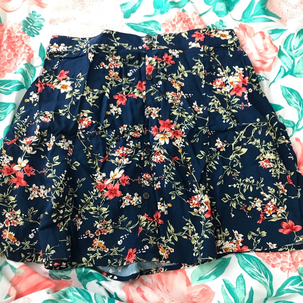 printed skirt